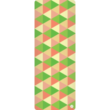 Load image into Gallery viewer, yogiterre FLOW yoga mat 4mm - triangle
