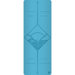 yogiterre ROOT yoga mat 5mm - ocean